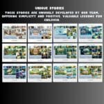 100 Kids’ Stories + 150 Editable Videos & Templates to Resell as Your Own! - Image 3
