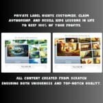 100 Kids’ Stories + 150 Editable Videos & Templates to Resell as Your Own! - Image 6
