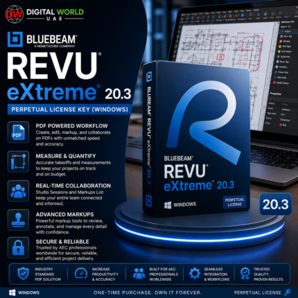 Bluebeam Revu eXtreme 20.3 – Perpetual License Key (Windows)