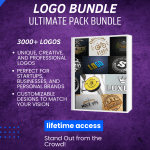 3000+ Professional Logo Bundle (Lifetime Access)