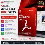 Adobe Acrobat Pro 2022 – Lifetime License Key (1 PC | Windows)