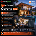 Chaos Corona Solo – 1 Year Subscription (Activation on Your Email)
