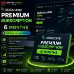 DataCamp Premium Subscription – 5/6 Months (Personal Gmail Activation)