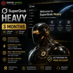 SuperGrok Heavy – 3 Months (Activation on Your Account)