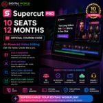 Supercut Pro – 10 Seats | 12 Months (Official Coupon Code)