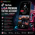 USA Premium TikTok Account – Email Verified (Auto-Registered)