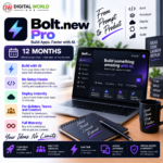 Bolt.new Pro – 12 Months | Official Coupon Code | Activation on Your Account