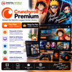 Crunchyroll Premium – Fan & Mega Fan | 1 Month / 12 Months | Activation on Your Account