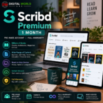 Scribd Premium – 1 Month | Pre-Made Account | Full Warranty